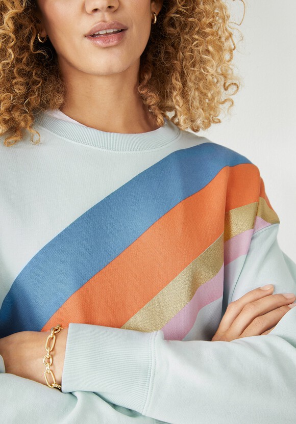 Rainbow Relaxed Sweatshirt