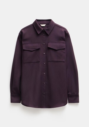 Lara Utility Wool Shirt