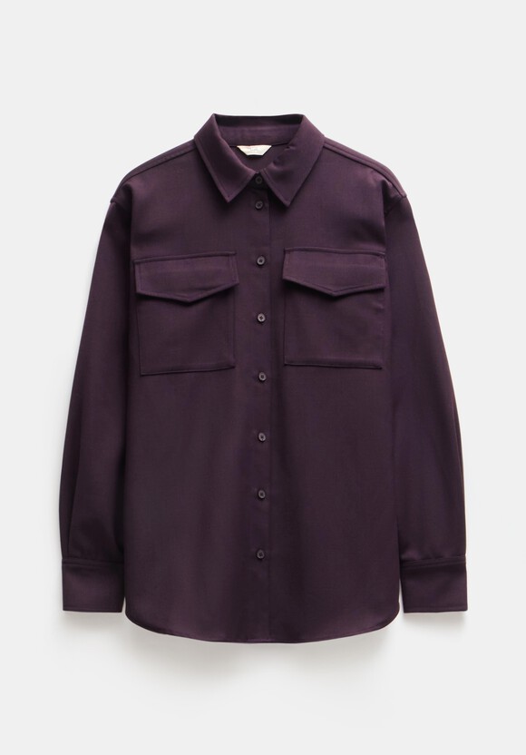 Lara Utility Wool Shirt