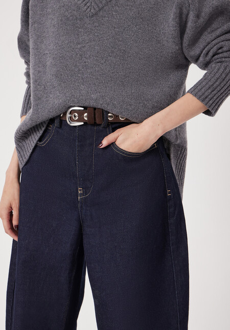 Seren Suede Studded Belt