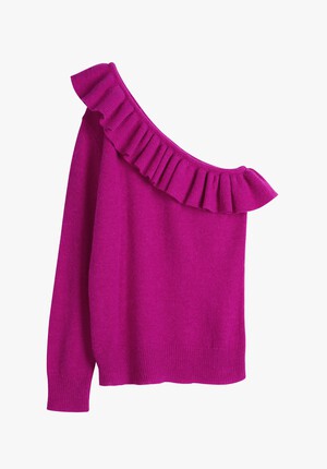 Fluffy One Sleeve Jumper