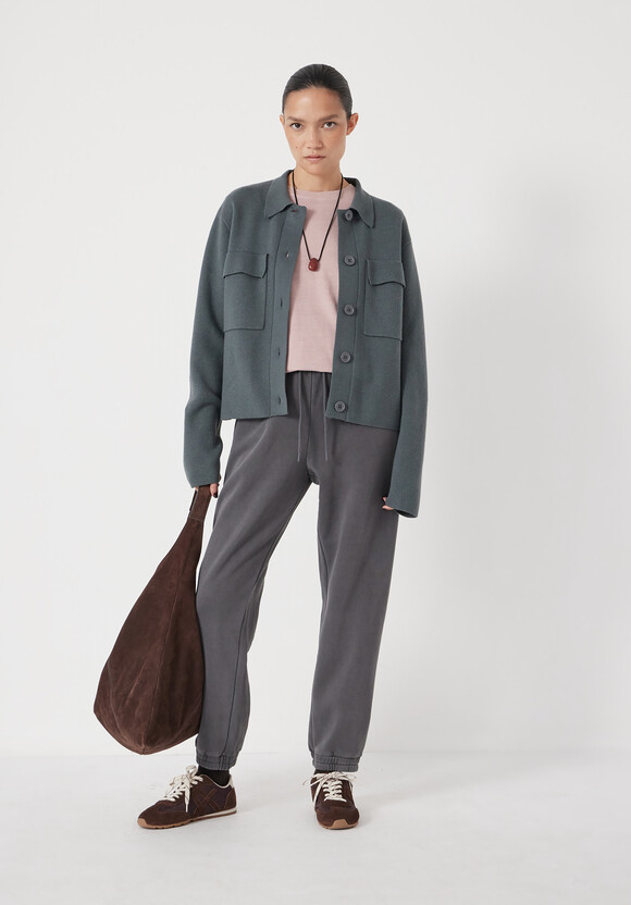 Bobbie Shirt Jacket with Wool