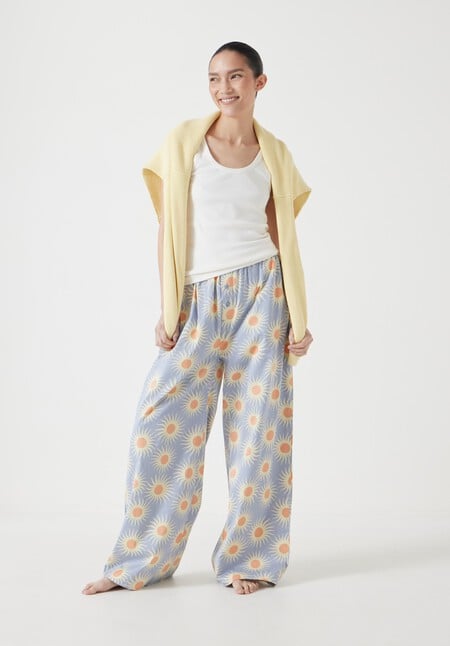 Cotton Sateen Vest Pyjamas Set