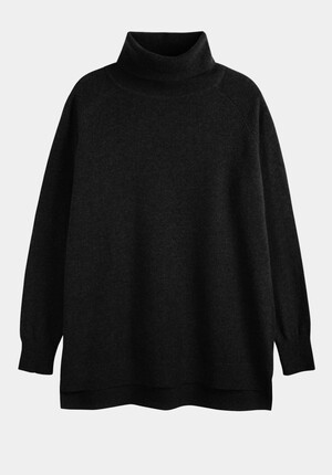 Cashmere Roll Neck Jumper