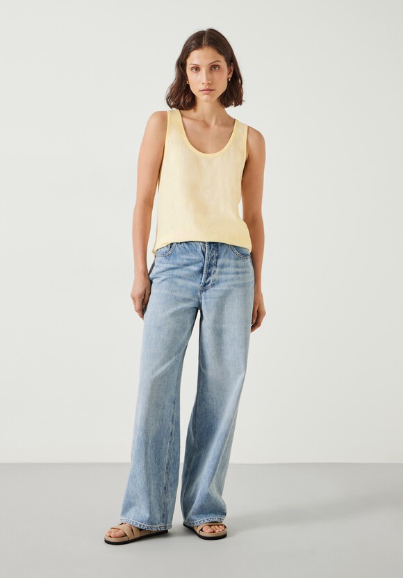 Cotton Slub Tank Top