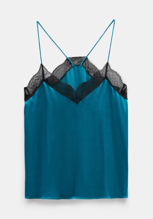Estella Satin Lace Cami