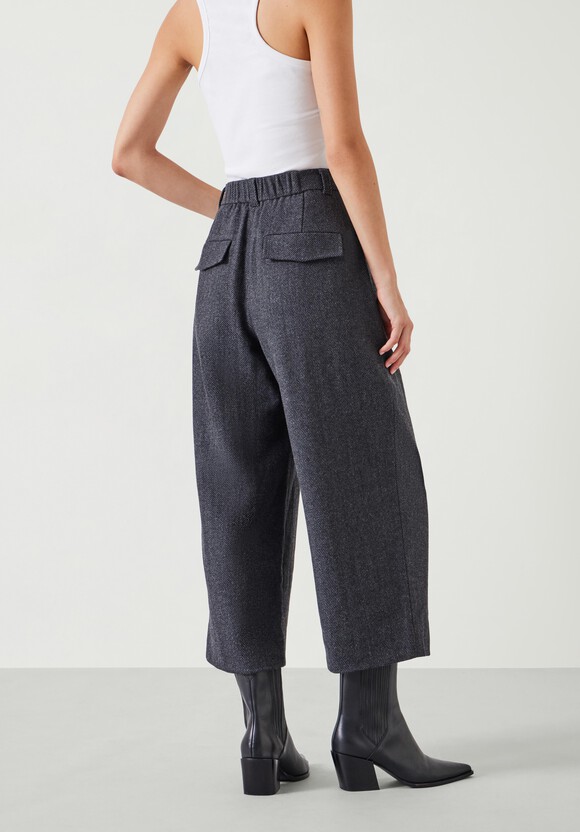 Carys Tailored Cropped Trousers