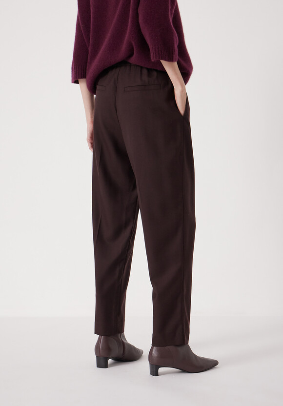 Tapered Leg Trousers