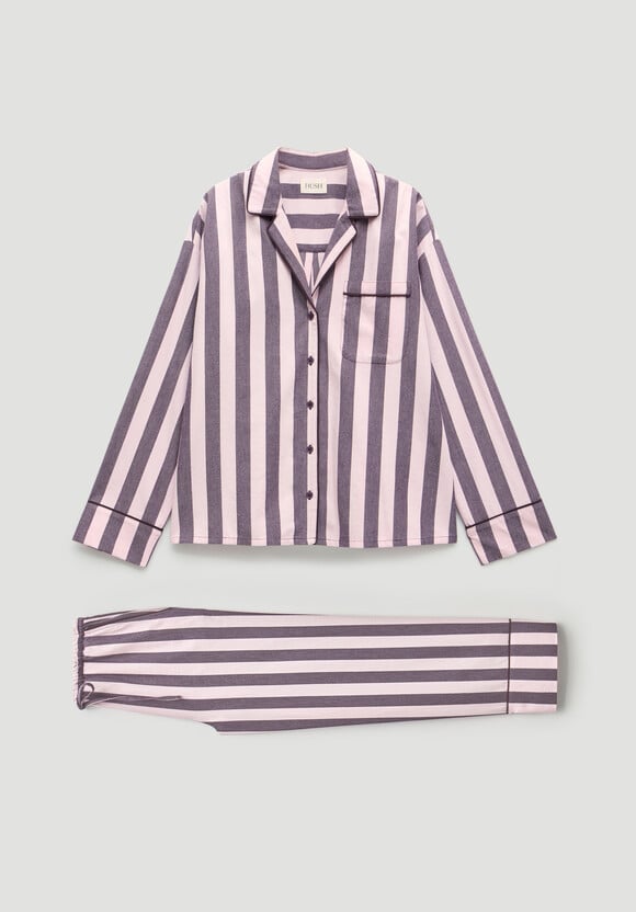 Brushed Cotton Striped Pyjamas