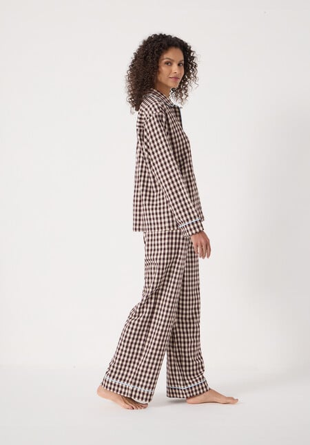 Brushed Cotton Gingham Pyjamas