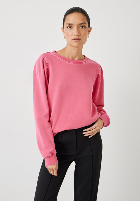 Minerva Pleat Sleeve Sweatshirt