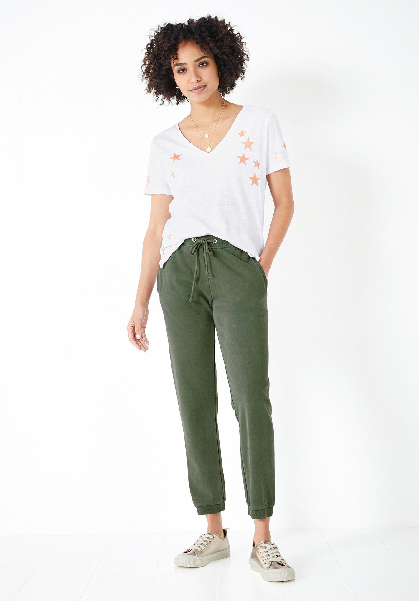 Theia Slim Leg Joggers | Relaxed Leg