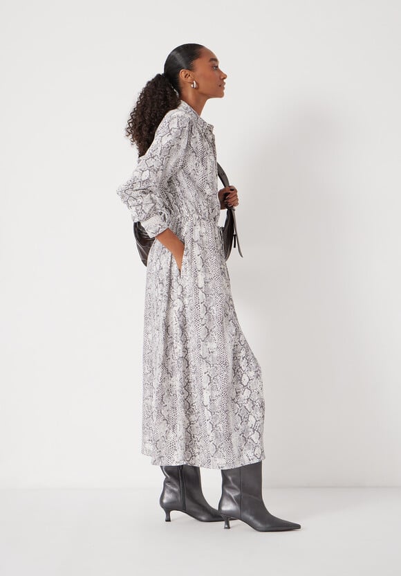 Rosey Midi Shirt Dress