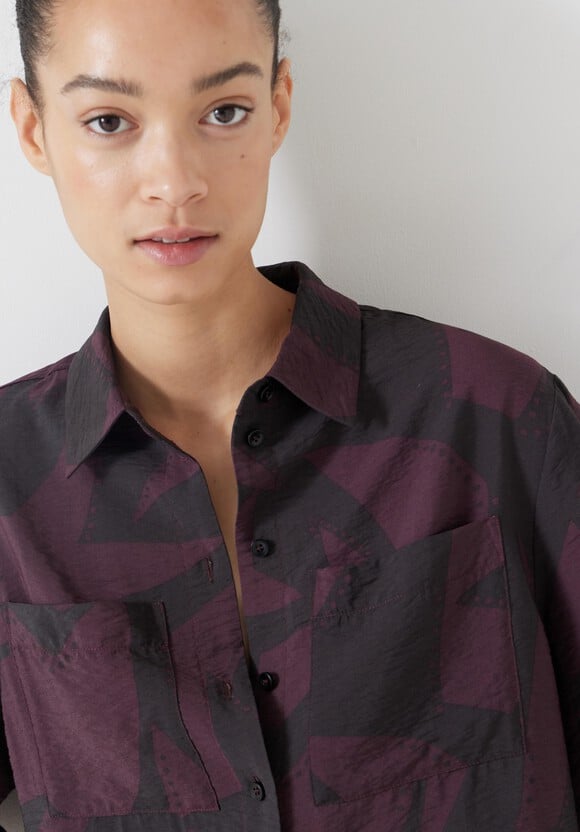 Air Flow Short Sleeve Collared Shirt