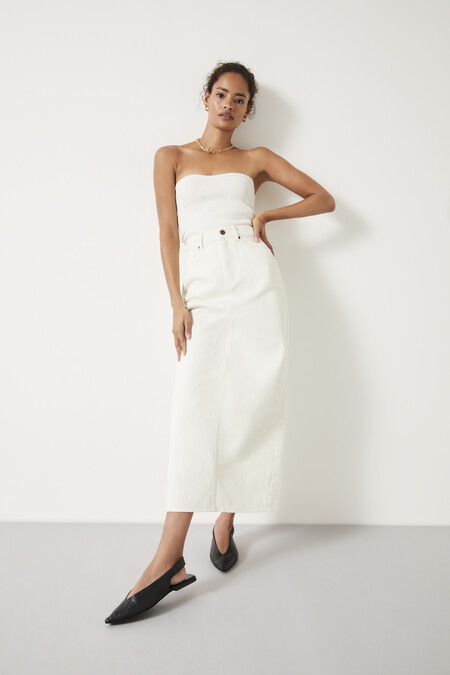 Jaz Denim Maxi Skirt