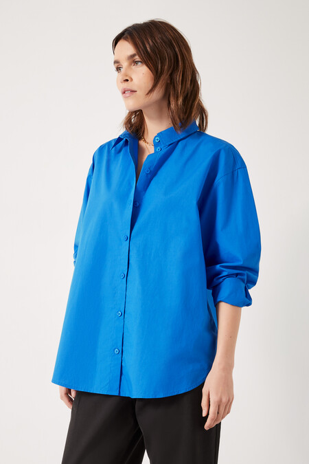 Pia Oversize Cotton Shirt