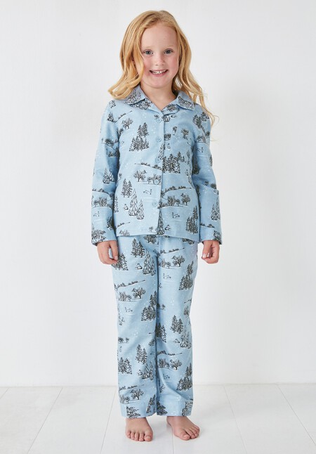 Liv Kid's Cotton Flannel PJ Set
