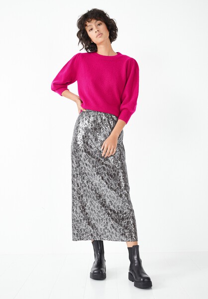 Sequin Pencil Skirt