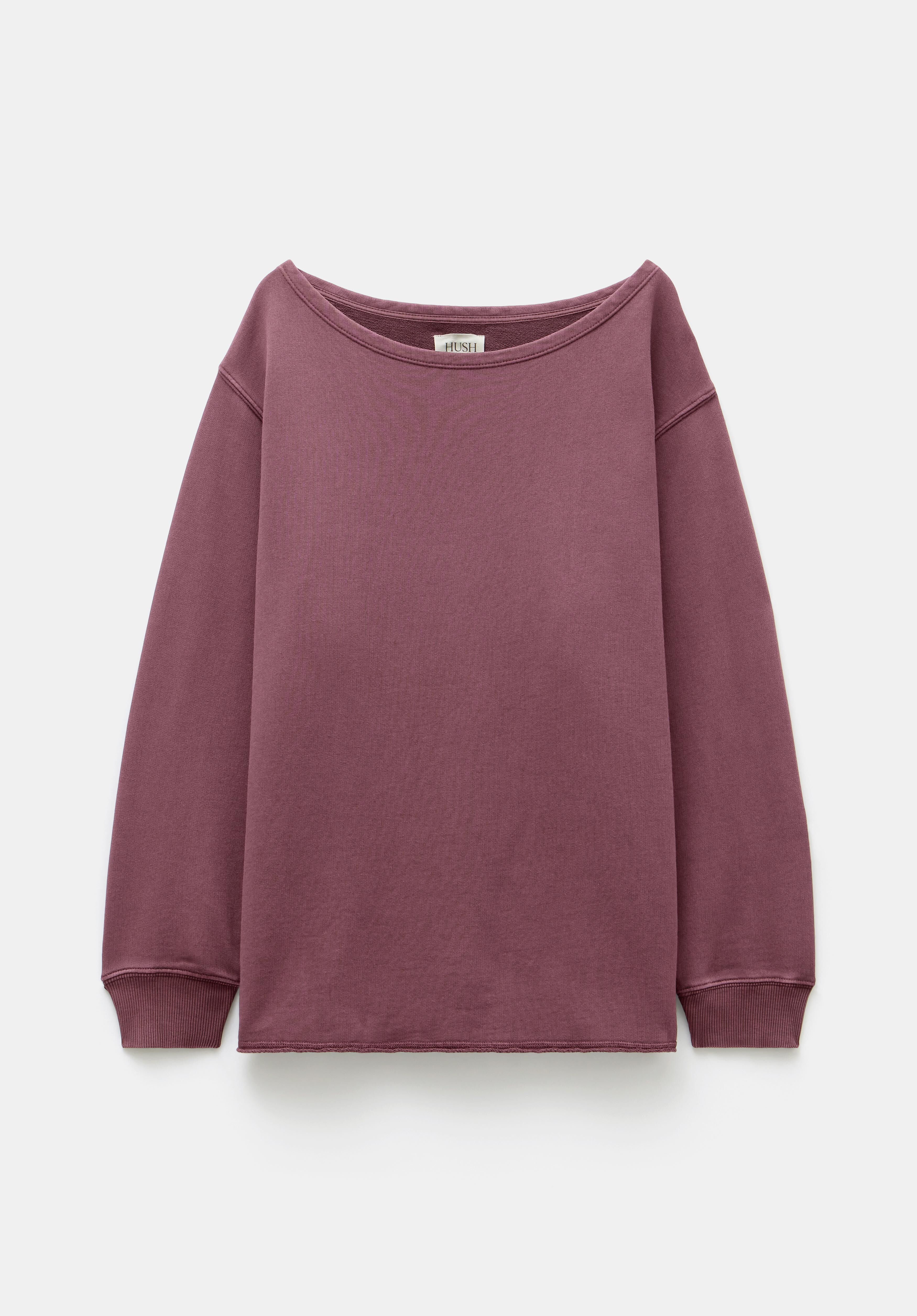 Off the shoulder crewneck sweatshirt shop