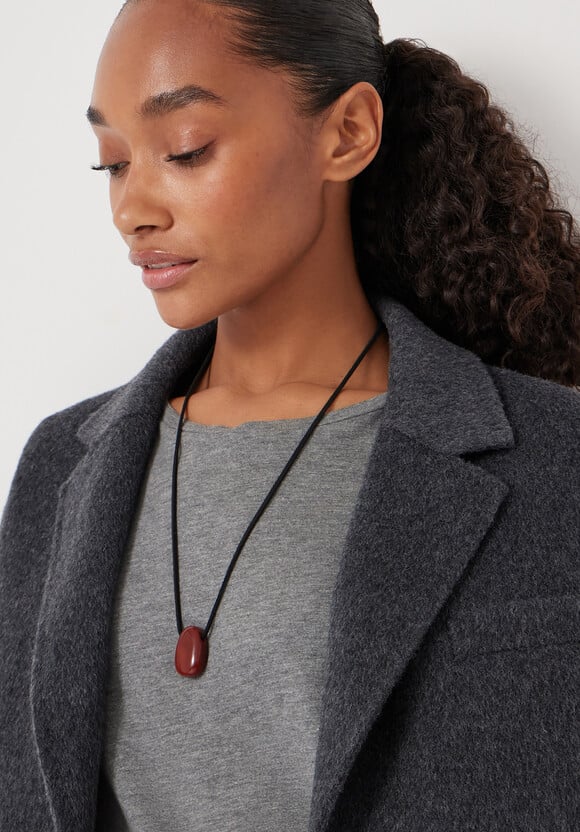 Stone Cord Necklace