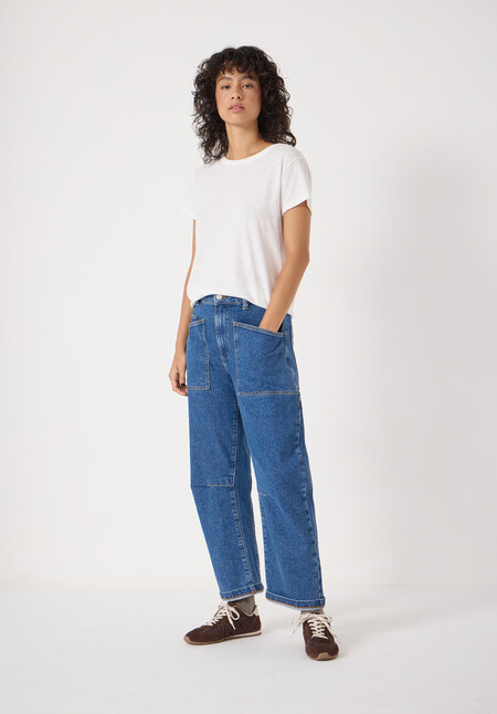 Cordi Barrel Leg Jeans