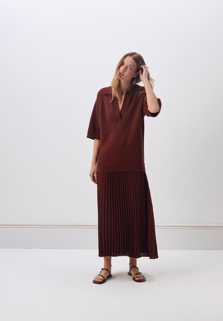 Gabriela Polo Knit Dress