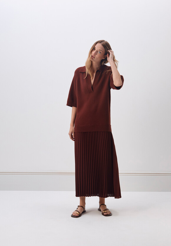 Gabriela Polo Knit Dress