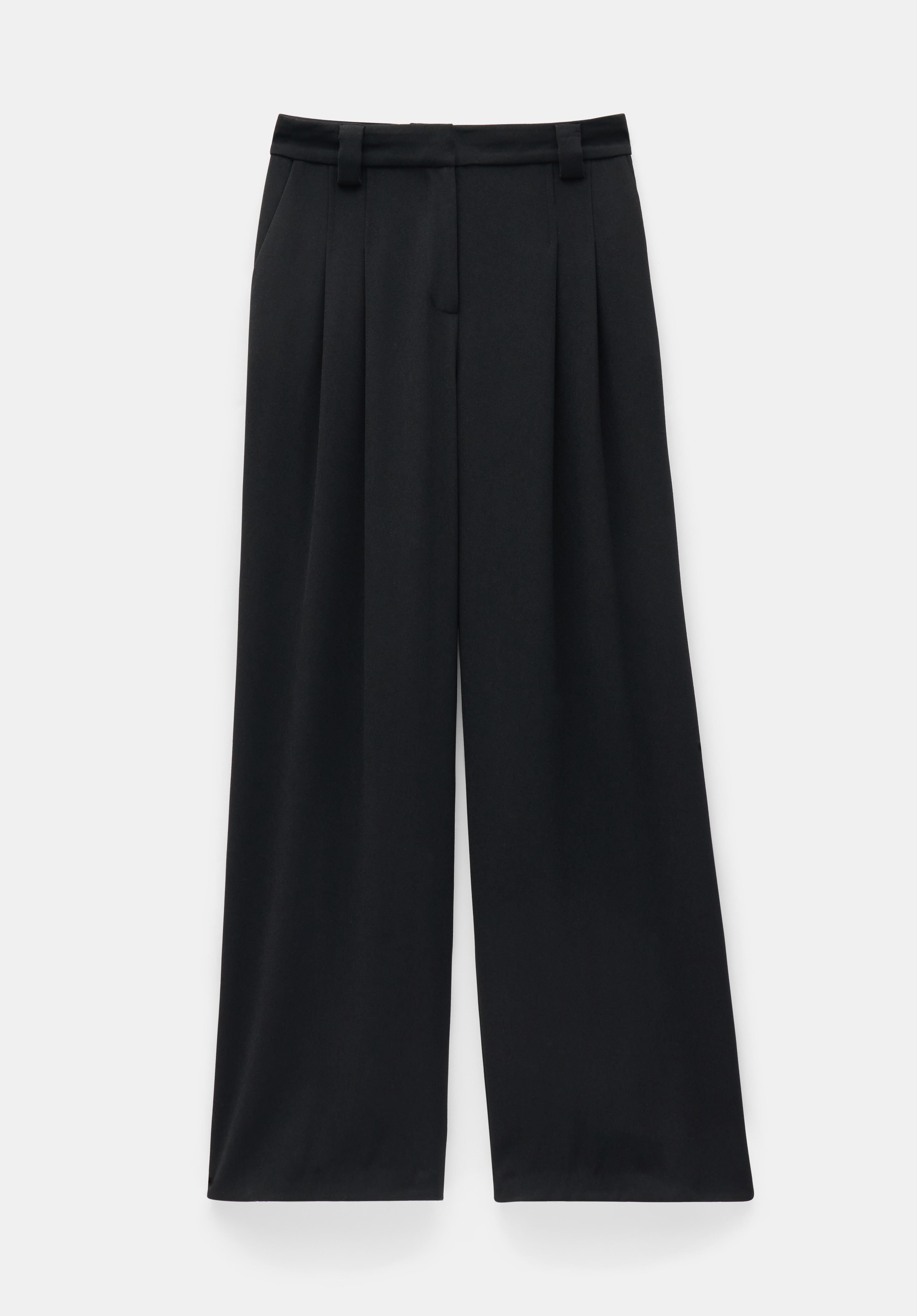 High waisted online trouser shorts
