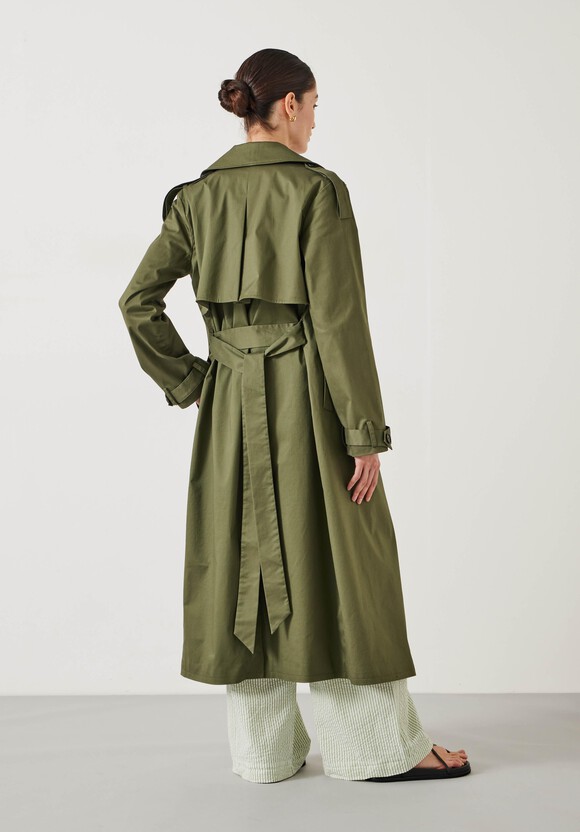 Stella Long Trench Jacket