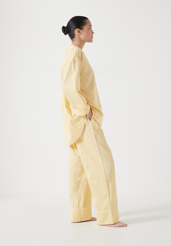 Cotton Sateen Oversized Pyjamas