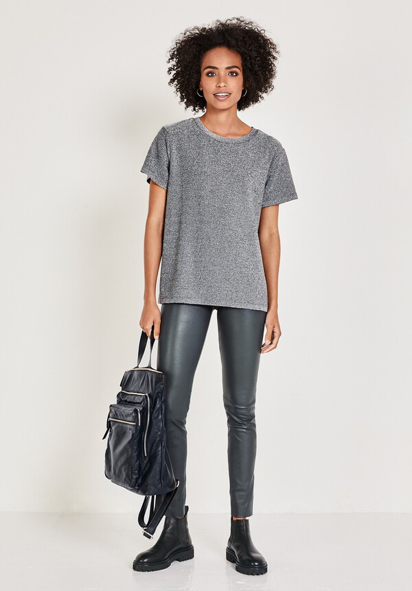 Luana Metallic T-Shirt