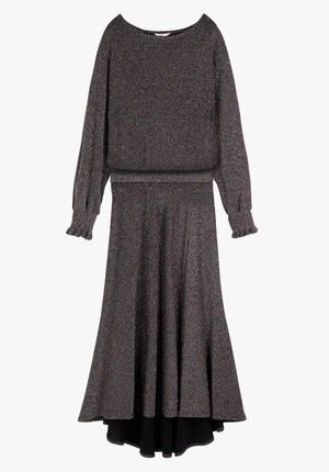 Freya Glitter Midi Dress