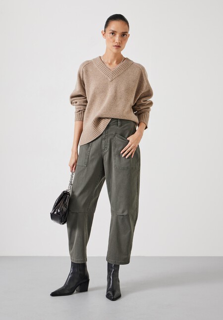 Cordi Barrel Leg Trouser