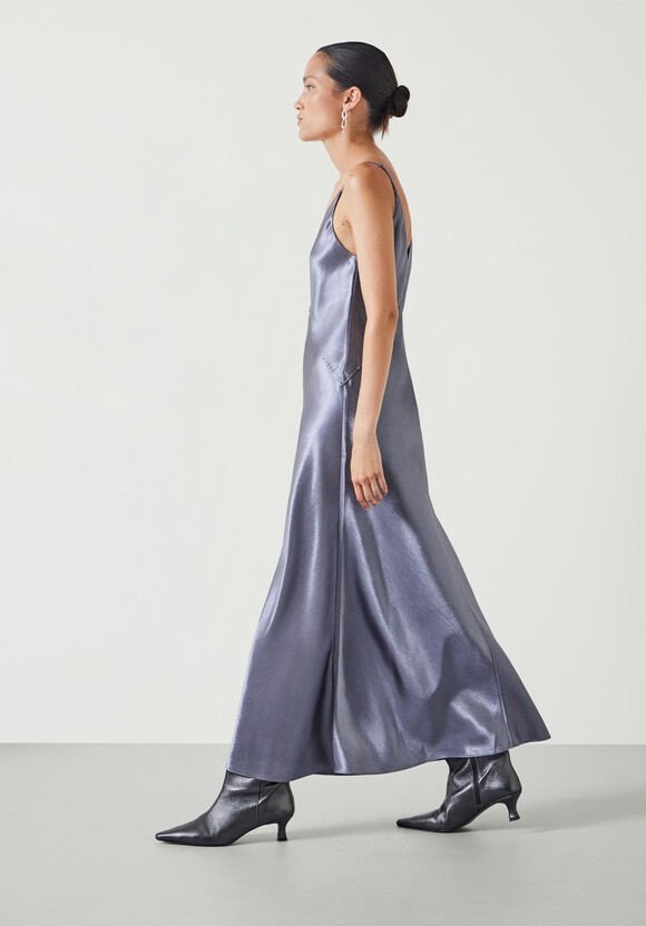 Aurora Satin Slip Maxi Dress