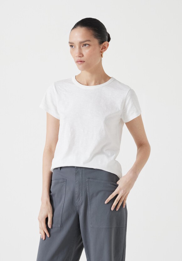 Slim Fit Cotton Crew T-Shirt