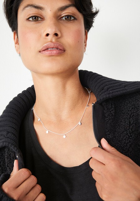 Anna And Nina Happy Smile Necklace