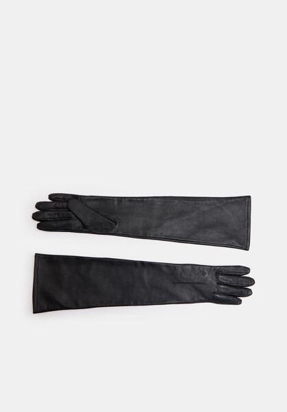 Dents Long Leather Gloves