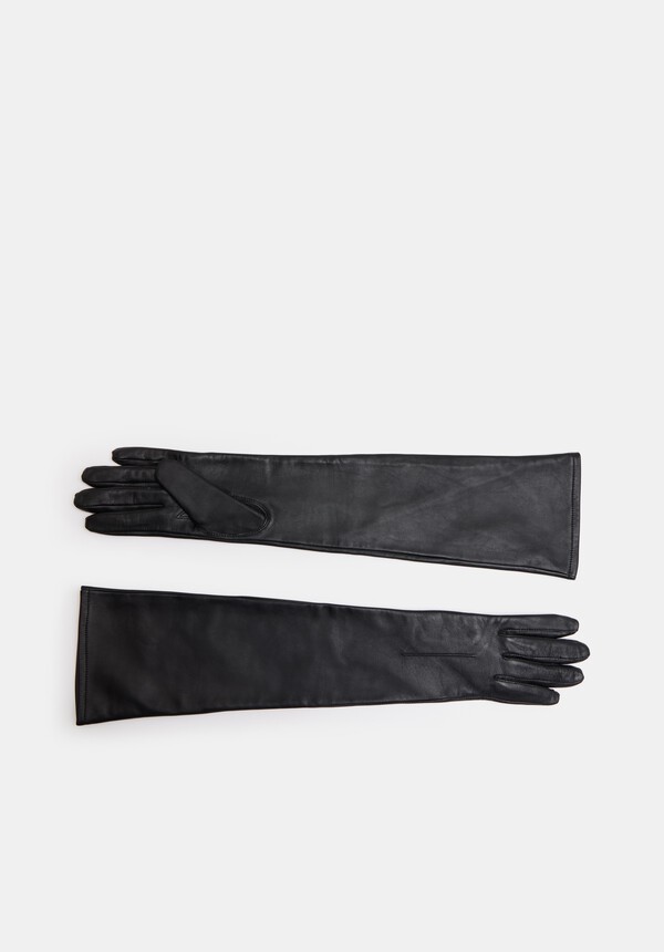 Dents Long Leather Gloves