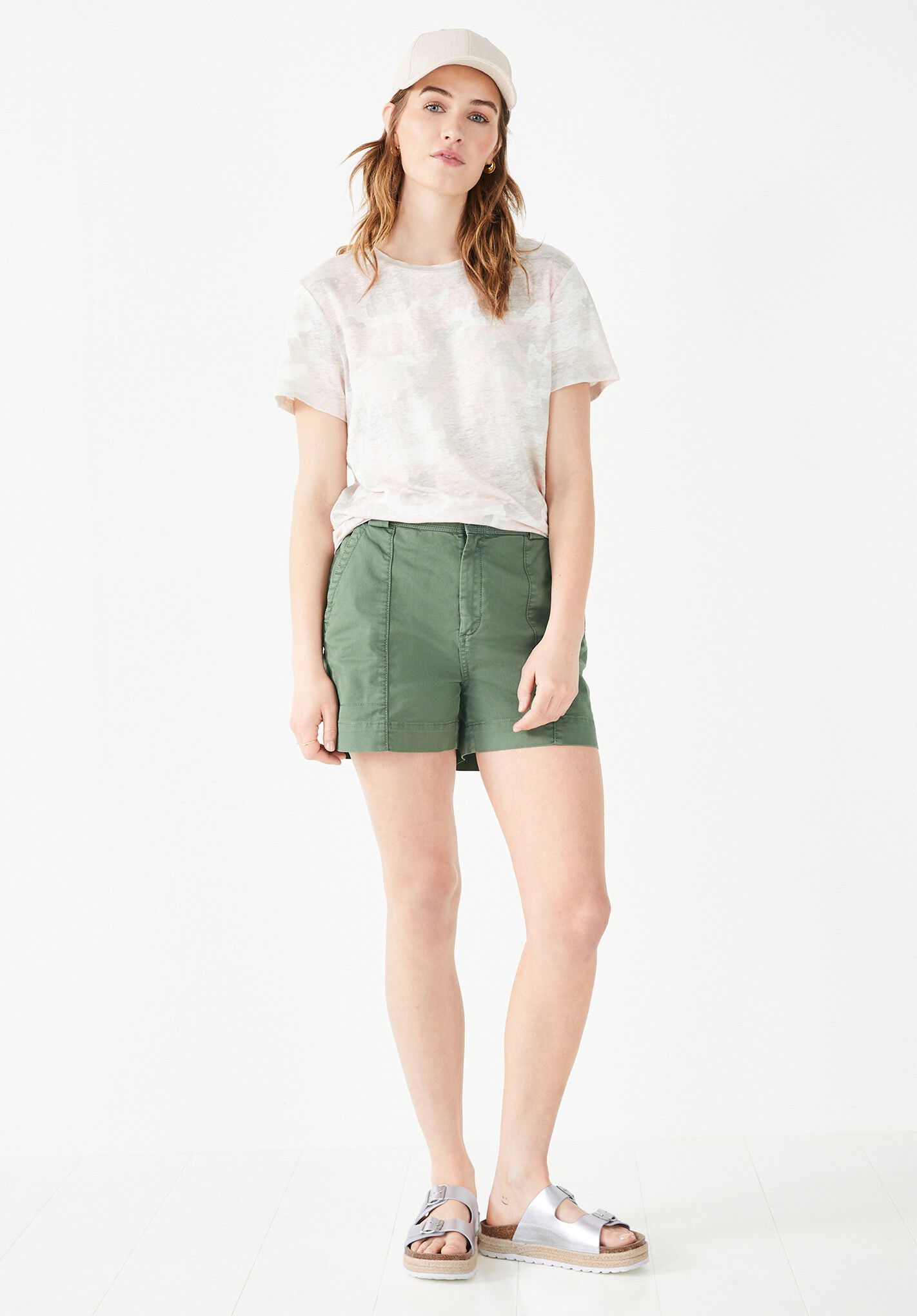 hush linen t shirt