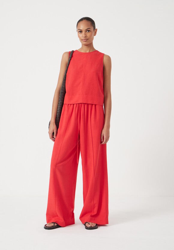 Vera Linen Blend Shell Top