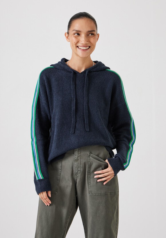 Olivia Ottoman Stripe Hoodie
