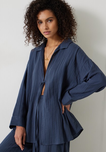 Elodie Oversized Cheesecloth Shirt