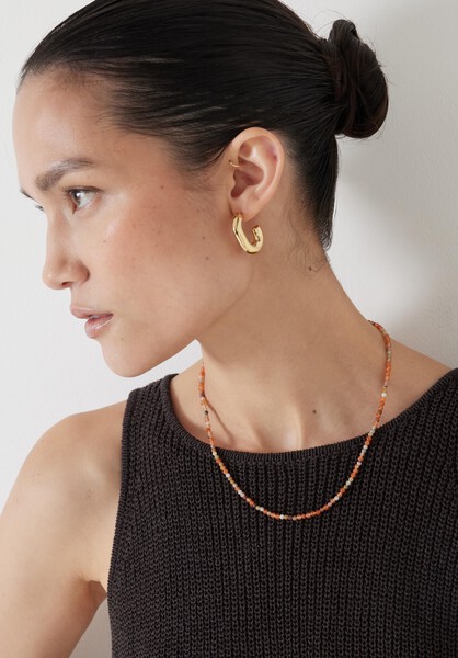 Mini Semi Precious Beaded Necklace