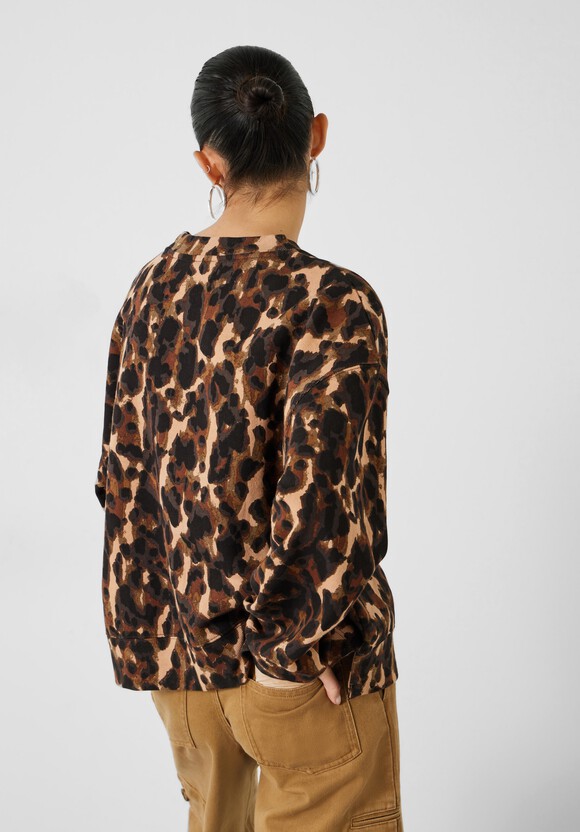 Leanne Leopard Sweatshirt