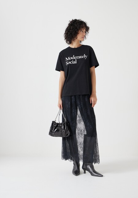 Moderately Social Graphic T-Shirt