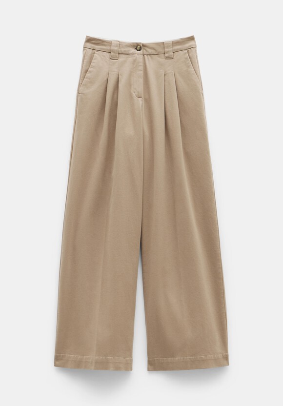 Ali Wide Chino Trousers
