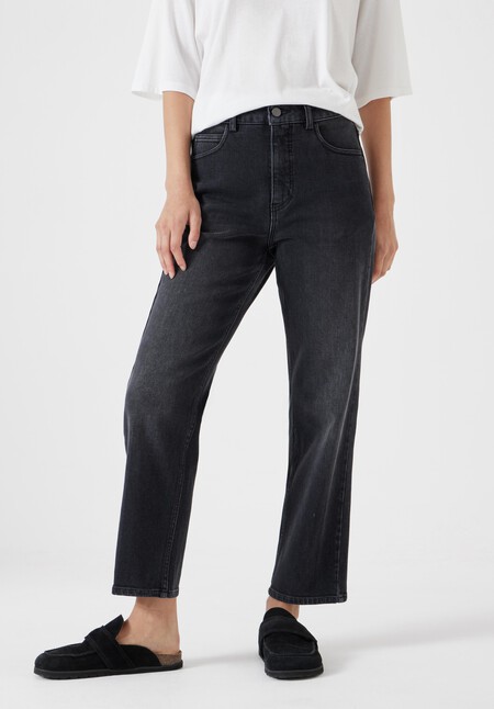 Nina Straight Crop Jeans