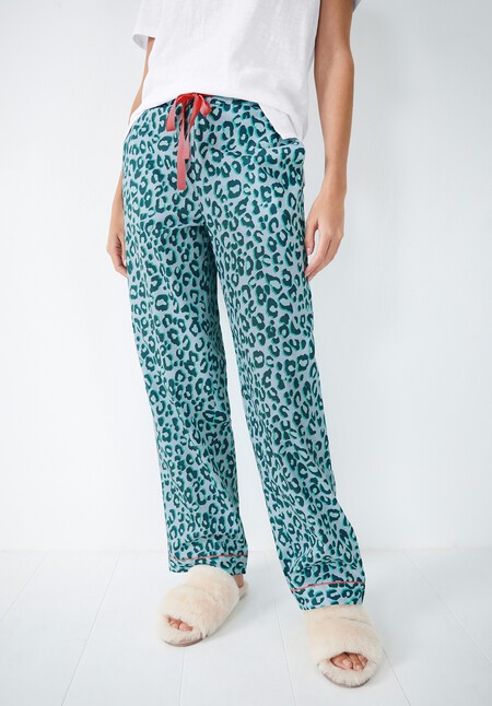 Isla Printed Cotton PJ Trousers