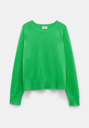 Charlie Saddle Shoulder Cashmere Jumper