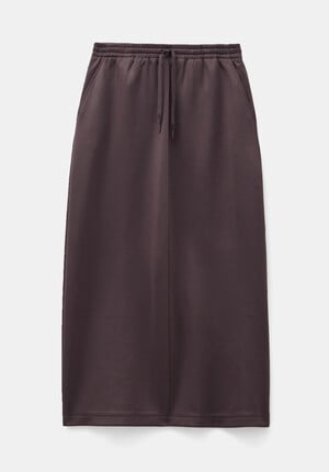Harrison Pintuck Jersey Skirt